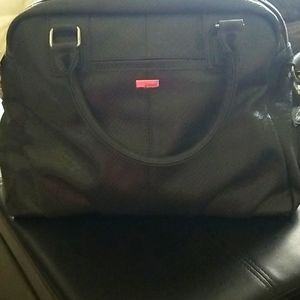 Thirty one grey snakeskin purse